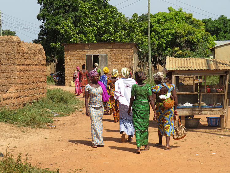 Women gathering