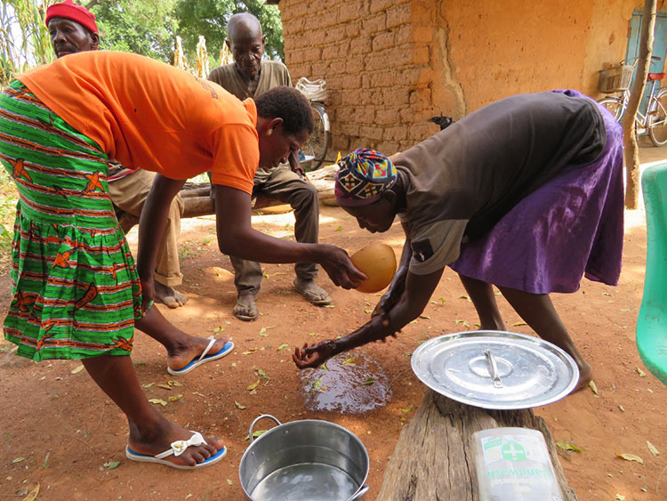 Hand washing